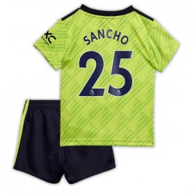 Jalkapallo Pelipaidat/Peliasut Manchester United Sancho 25 Lasten Kolmaspelipaita 2022-23